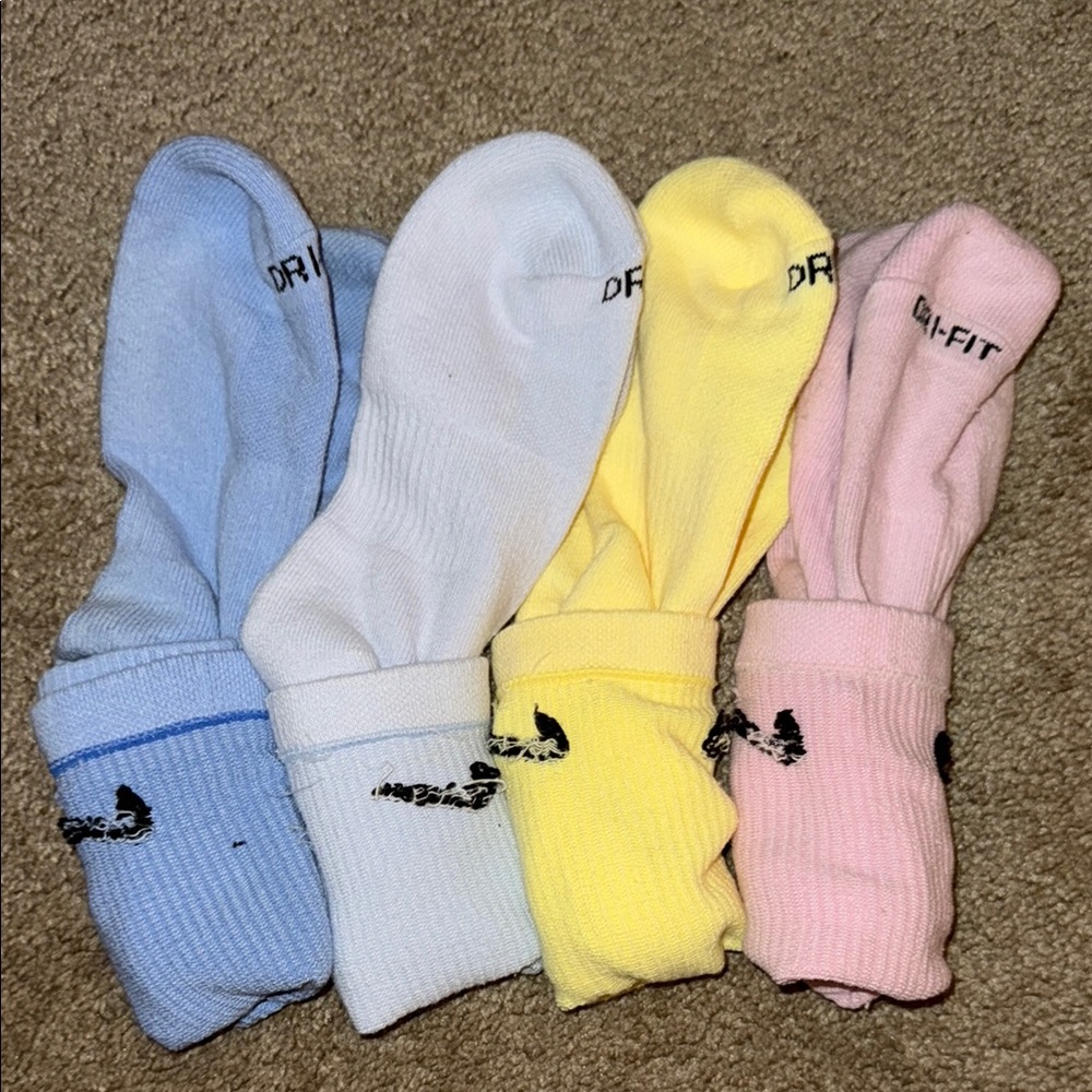 Nike Multicolor Dri-FIT Crew Socks Set